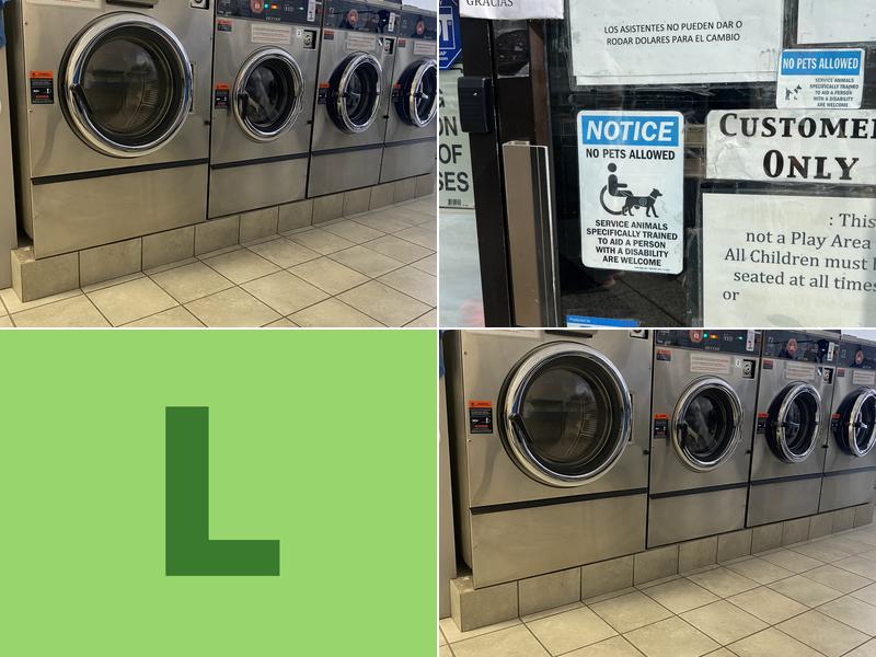 Laundry and Sweets Coin Operated Laundromat