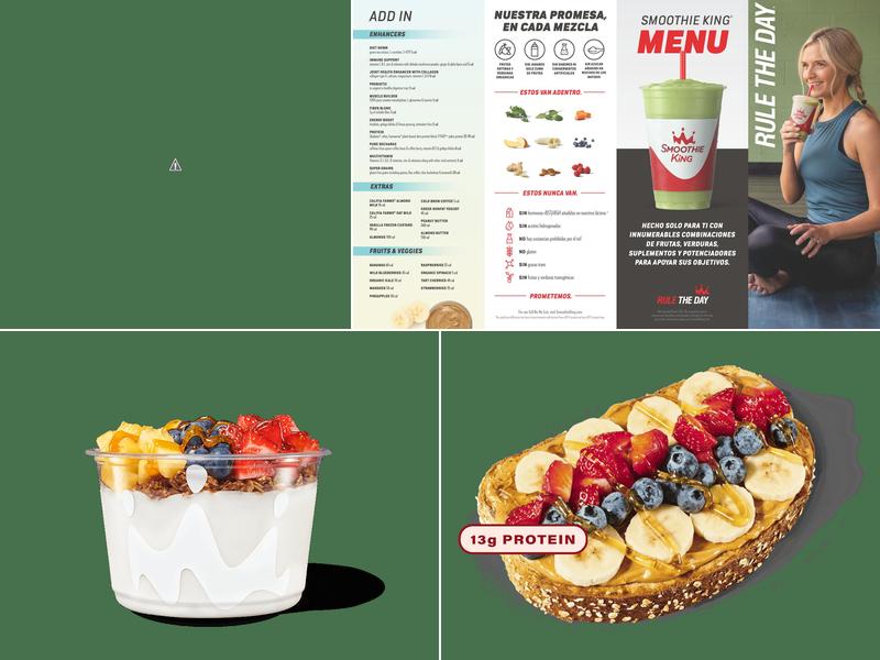 Smoothie King Menu