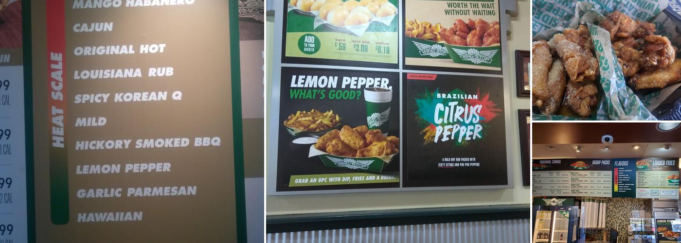 Wingstop Menu