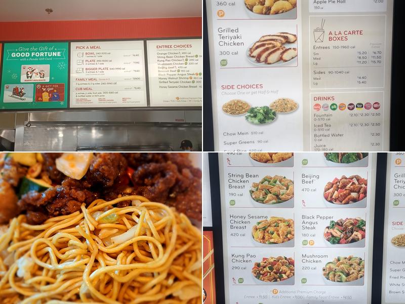 Panda Express Menu