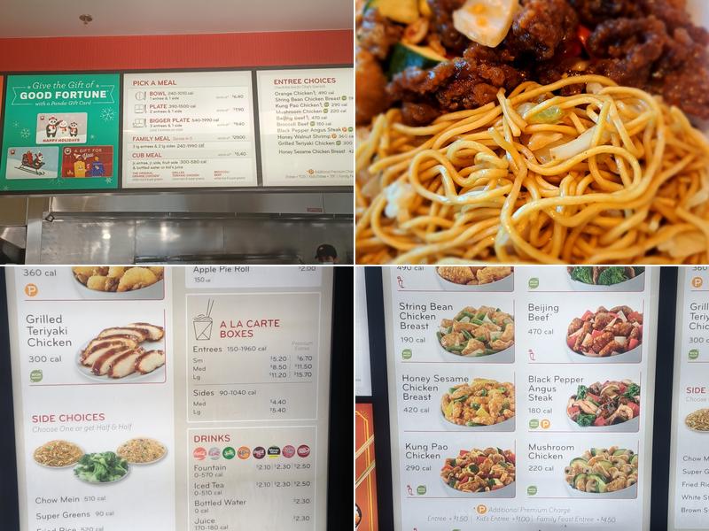 Panda Express Menu