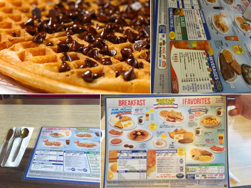 Waffle House Menu
