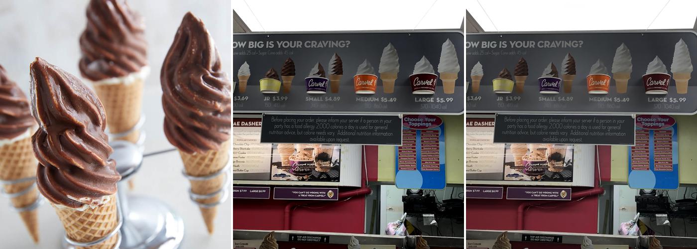 Carvel Menu