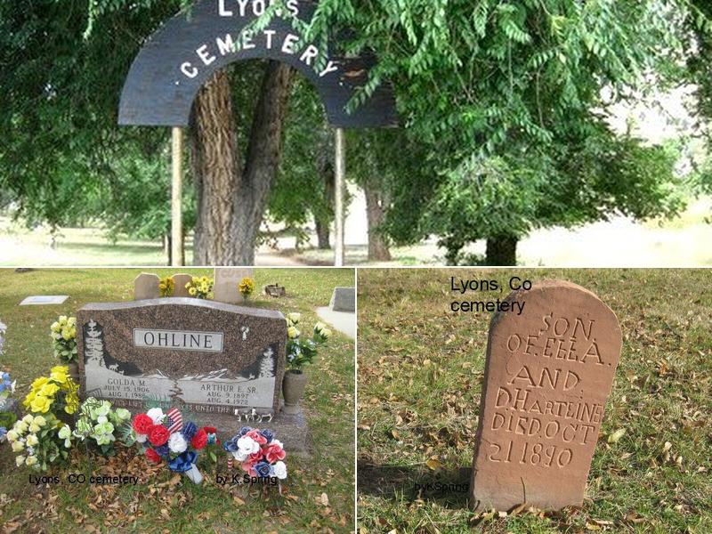 Lyons Cemetery, Lyons, CO, USA
