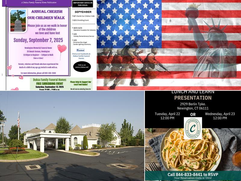 Duksa Family Funeral Homes at Newington Memorial