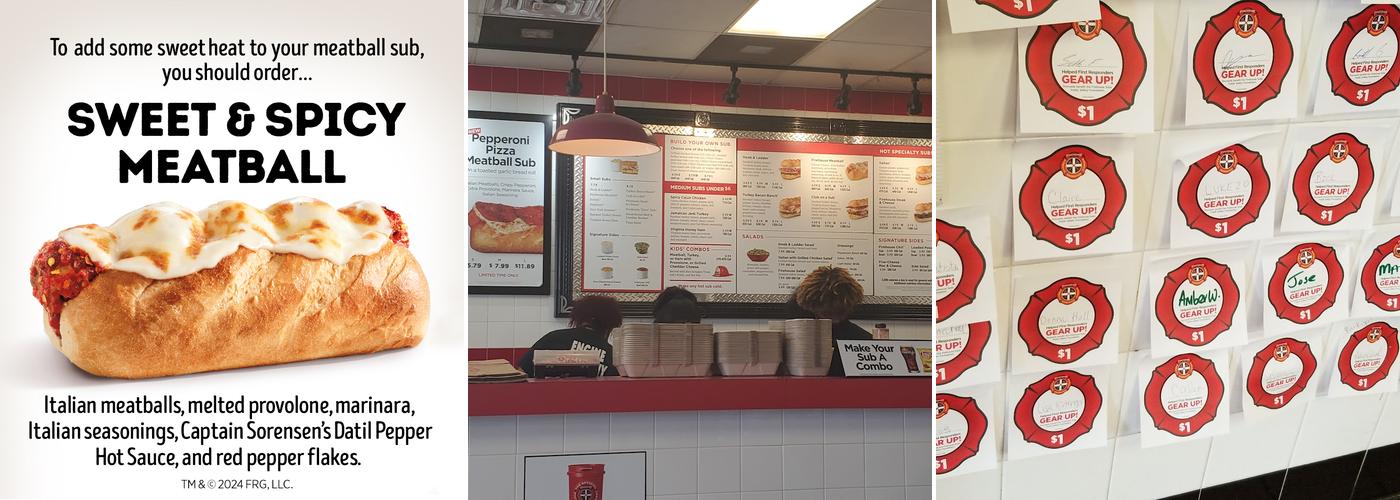 Firehouse Subs Silver Comet Menu