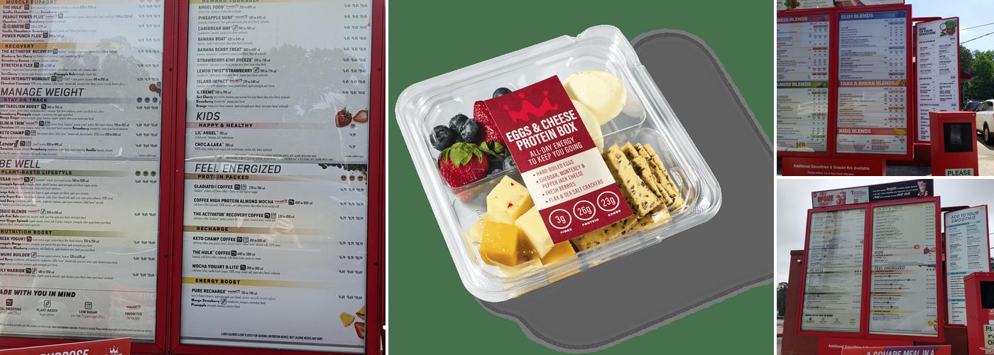 Smoothie King Menu