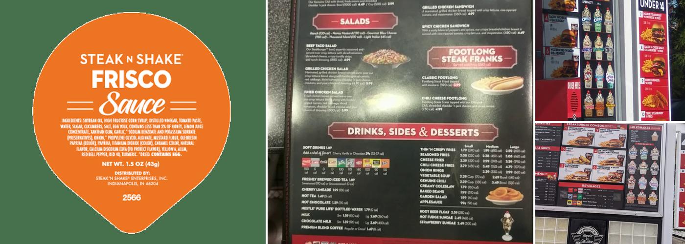 Steak 'n Shake Menu
