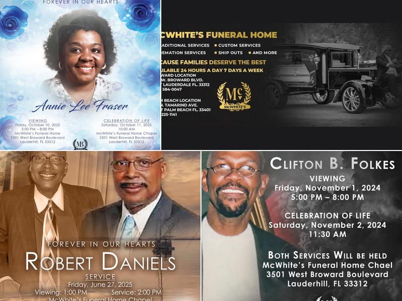 McWhite's Funeral Home West Palm Beach