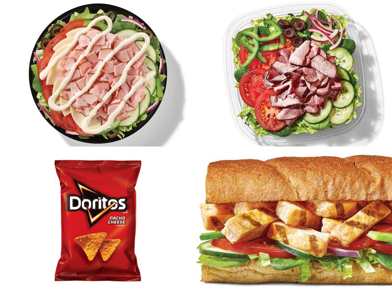 Subway Menu