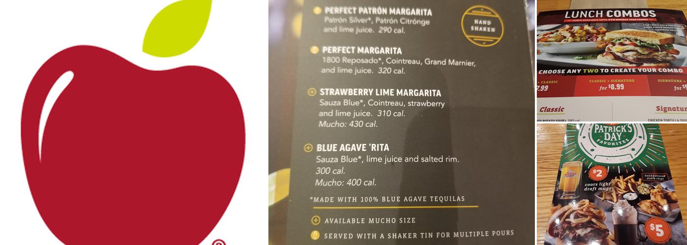 Applebee's Grill + Bar Menu