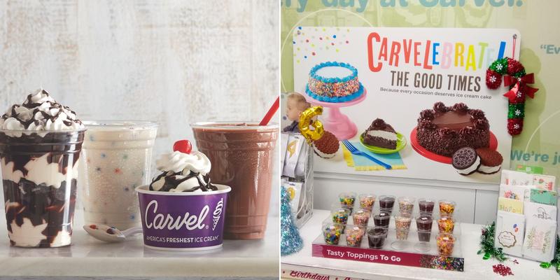 Carvel Menu