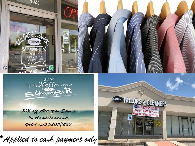 Meyerland Val U Tailors and Cleaners