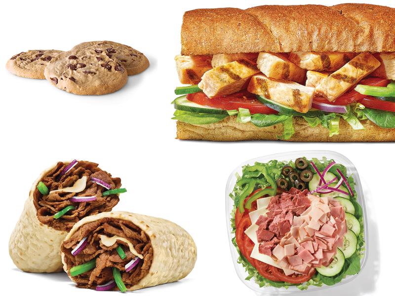 Subway Menu