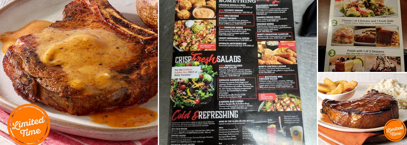 Ruby Tuesday Menu
