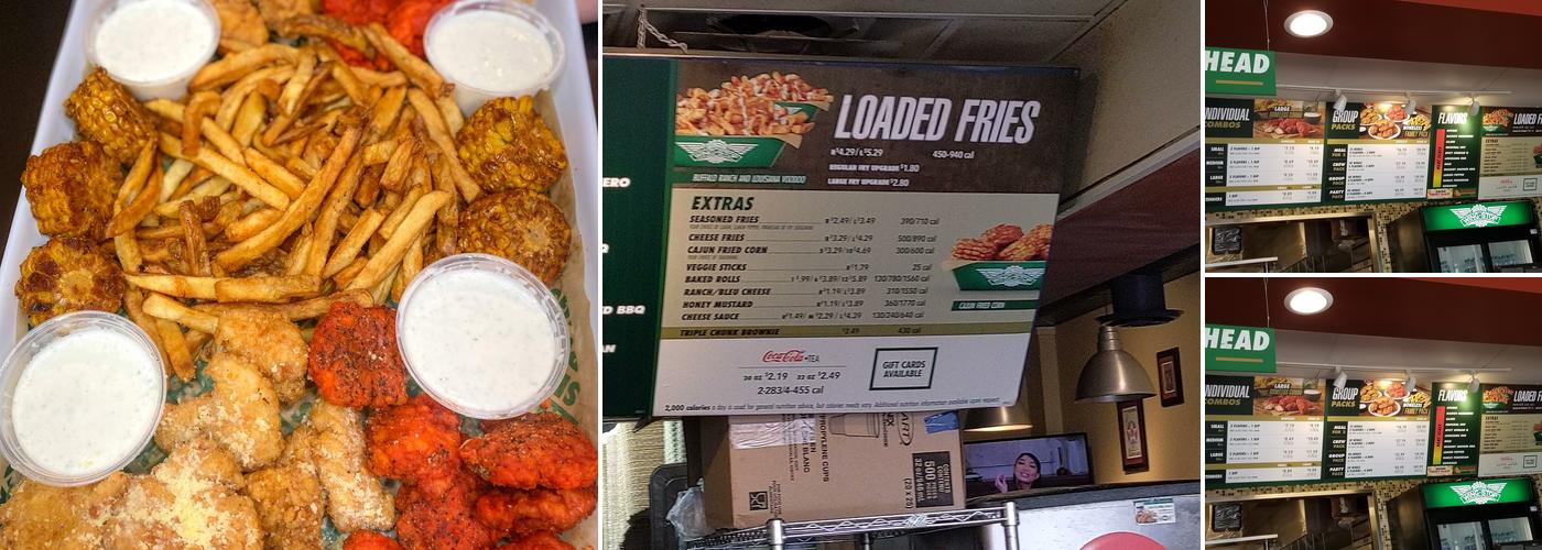 Wingstop Menu