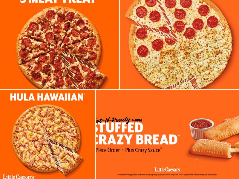 Little Caesars Pizza Menu