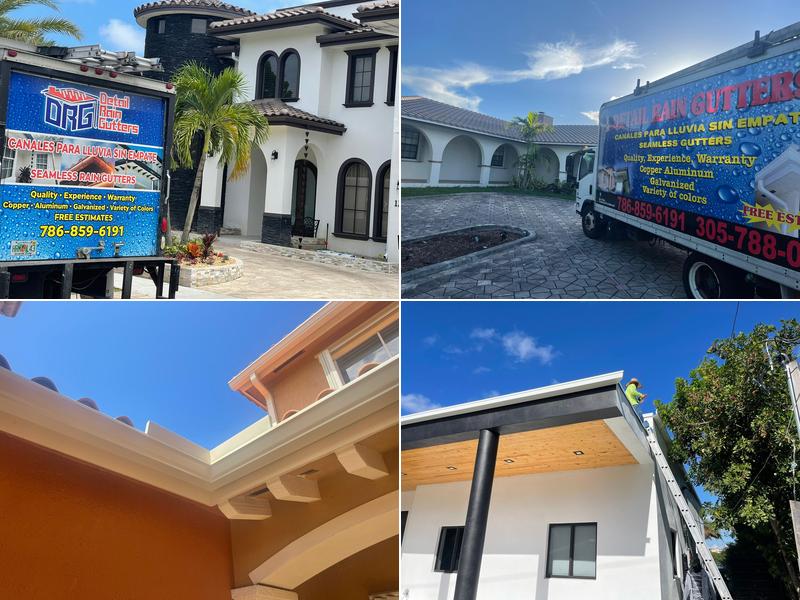 Detail Rain Gutters Miami - Rain Gutters Installers