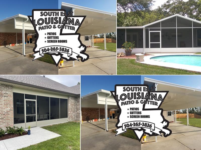 Southeast Louisiana Patio and Gutters