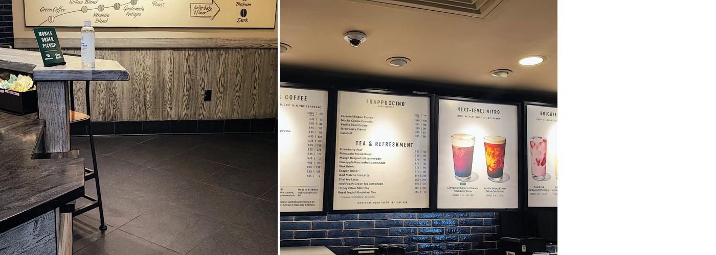 Starbucks Menu