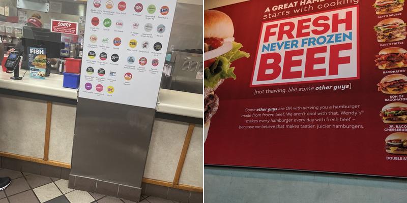 Wendy's Menu