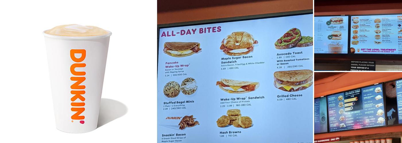 Dunkin' Menu