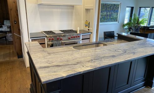 Blue Surfaces Countertops