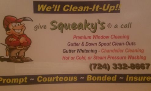 Squeaky's ll Window Cleaning, Gutter Cleaning & Pressure Washing Evans City