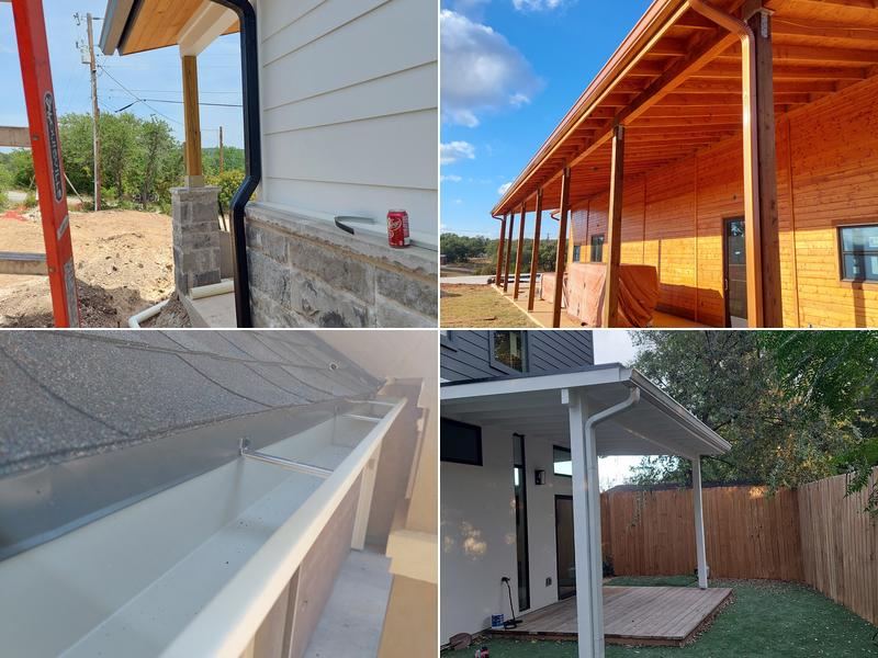 Just N Time seamless rain gutters