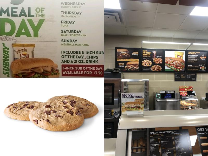 SUBWAY Menu