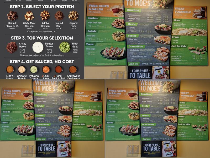 Moe's Southwest Grill Menu