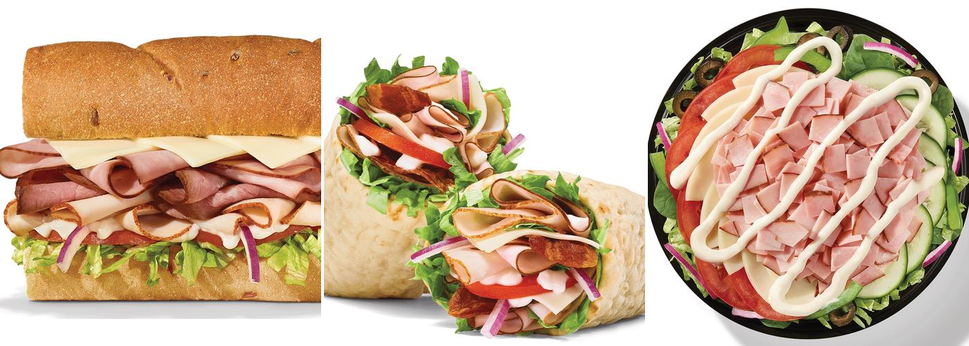 Subway Menu