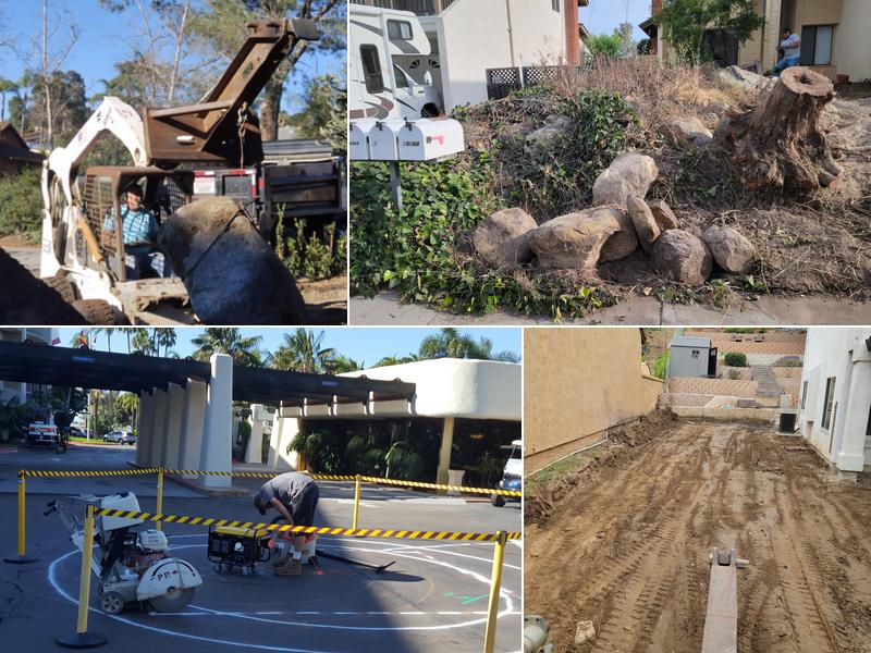 Ian myles bobcat & dumptruck