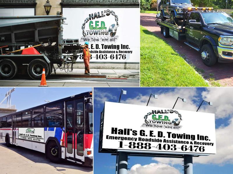 Hall's G.E.D. Towing Inc