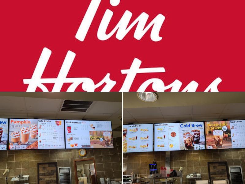 Tim Hortons Menu