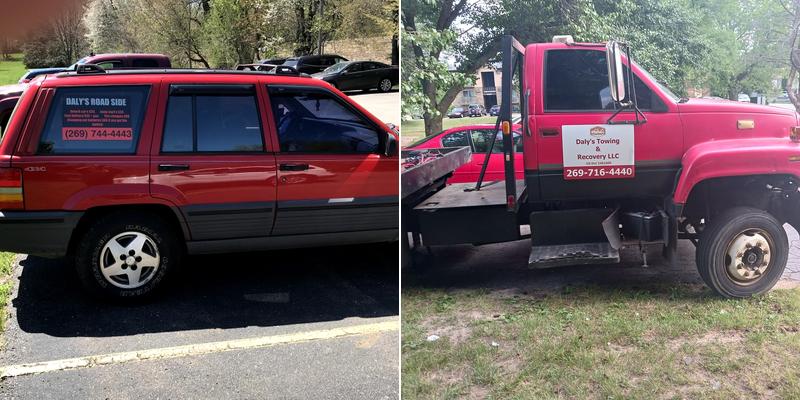 Daly's Towing recovery