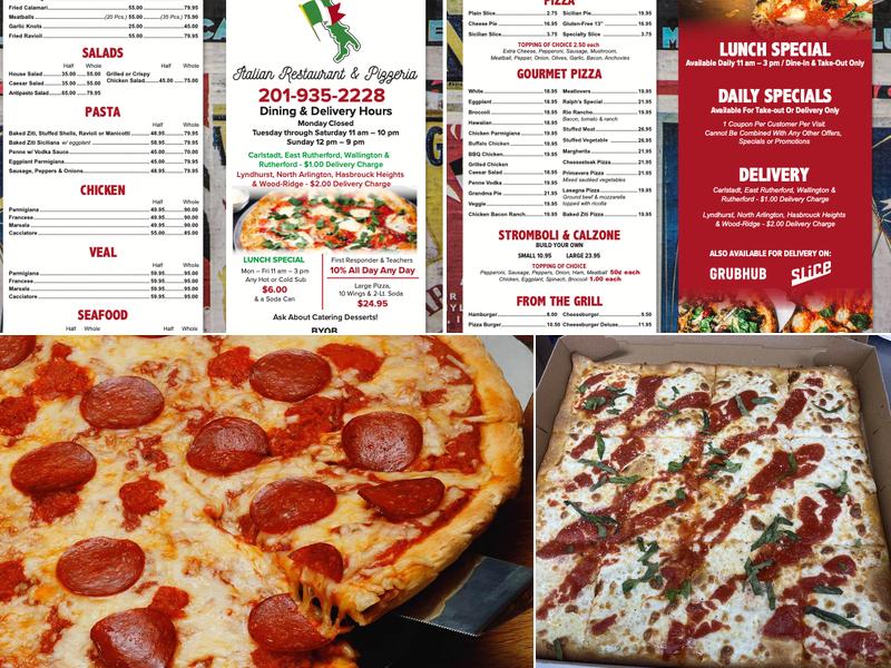 Ralph’s Menu
