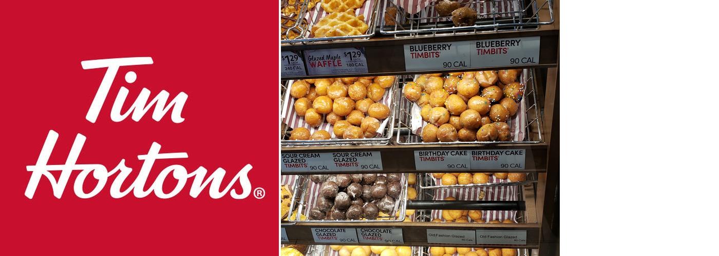 Tim Hortons Menu