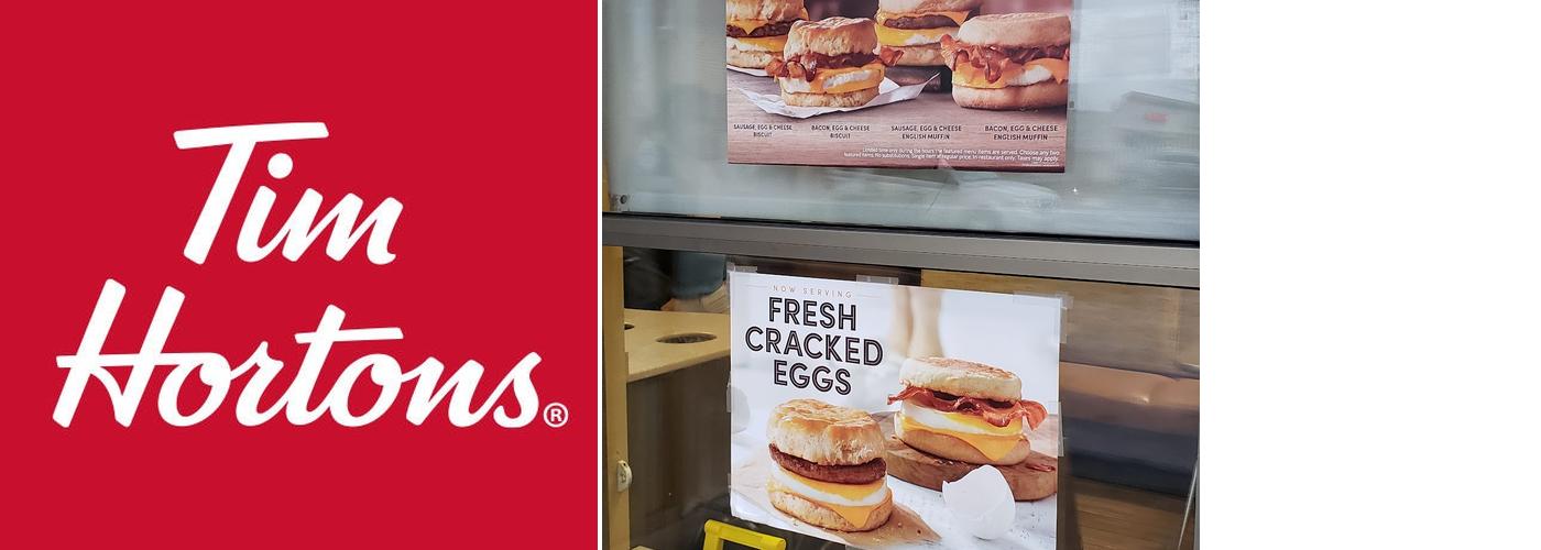 Tim Hortons Menu
