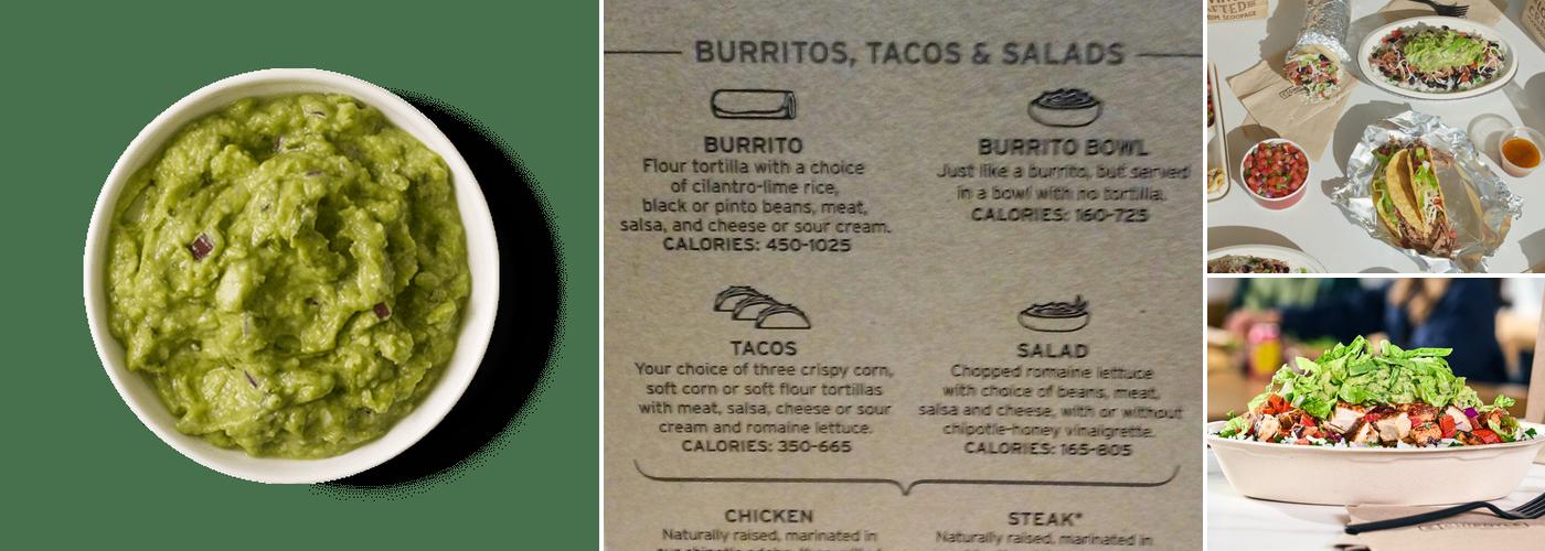 Chipotle Mexican Grill Menu