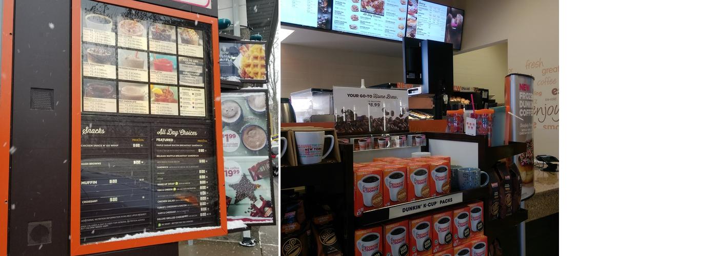 Dunkin' Menu