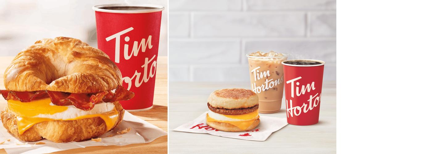 Tim Hortons Menu