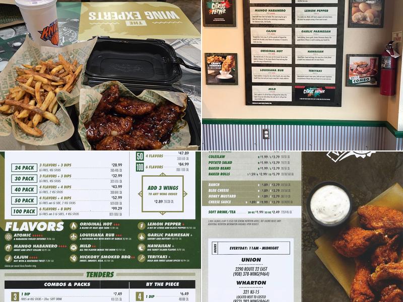 Wingstop Menu