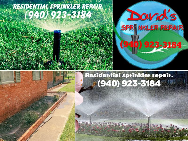 David's irrigation, sprinkler repair, & modifications.