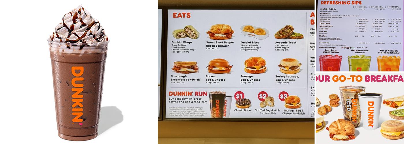 Dunkin' Menu