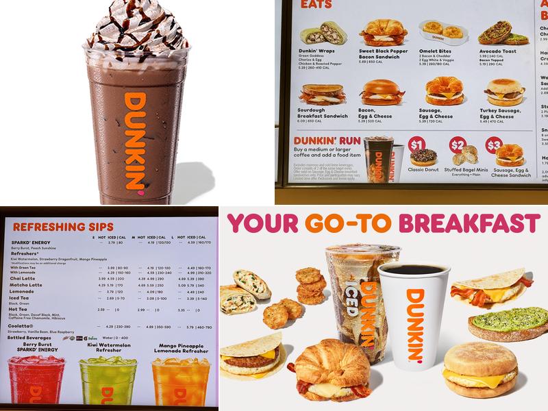 Dunkin' Menu