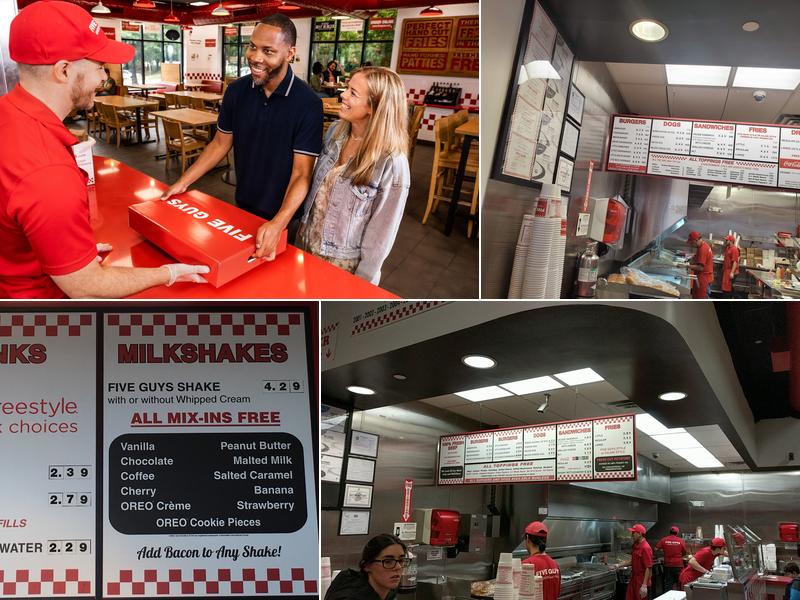Five Guys Menu
