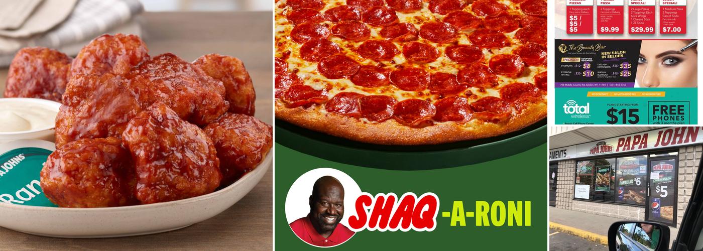 Papa Johns Pizza Menu