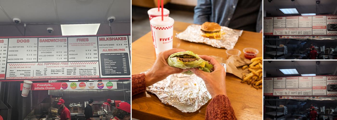 Five Guys Menu