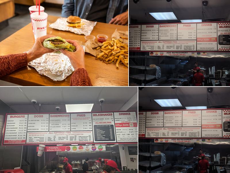 Five Guys Menu